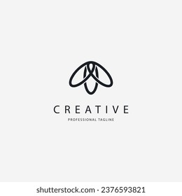firefly logo template design inspiration
