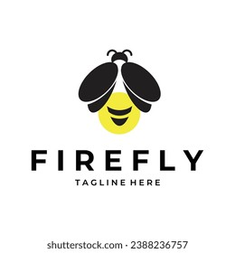 Firefly Logo Vector simple Icon Template design