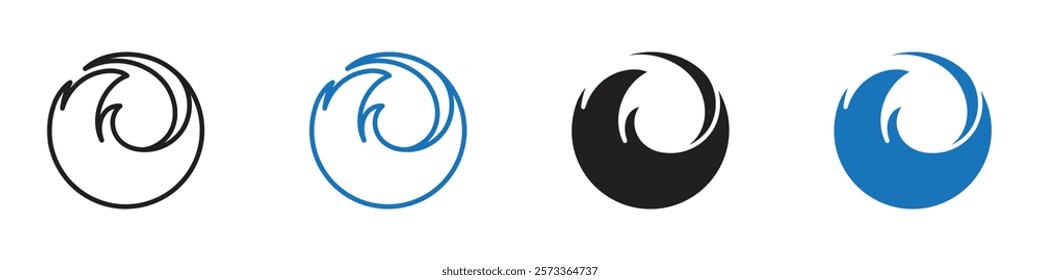 Firefox master icon Flat line symbol