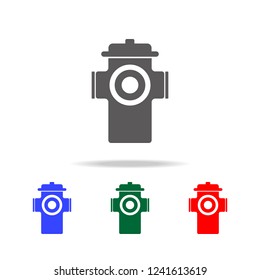 firehose icon. Elements of fireman in multi colored icons. Premium quality graphic design icon. Simple icon for websites, web design, mobile app, info graphics