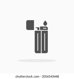 Firelighter icon. Glyph or Solid style. Vector illustration. Enjoy this icon for your project.