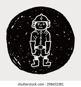 fireman doodle