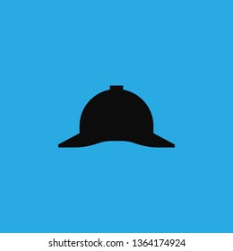 fireman hat icon vector
