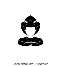Fireman icon. Fireman element icon. Premium quality graphic design. Signs, outline symbols collection icon for websites, web design, mobile app, info graphics on white background