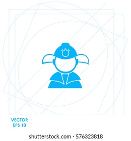 Fireman  icon Vector design.
