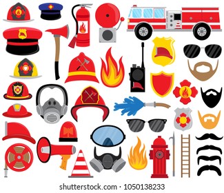 Fireman party props.