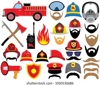 Fireman party props.