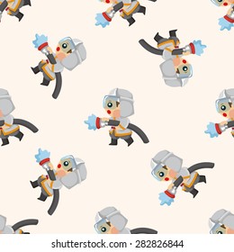 fireman ,seamless pattern