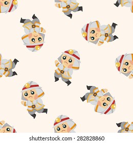 fireman ,seamless pattern