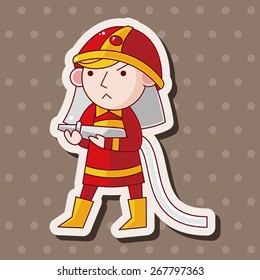 fireman theme elements