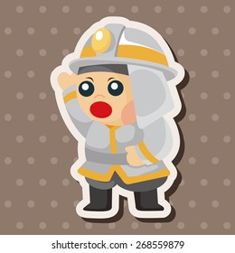 fireman theme elements