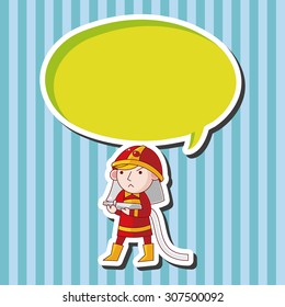 fireman theme elements