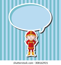 fireman theme elements