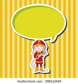 fireman theme elements