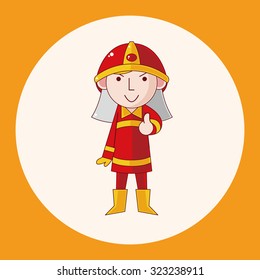 fireman theme elements