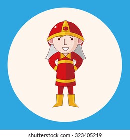 fireman theme elements