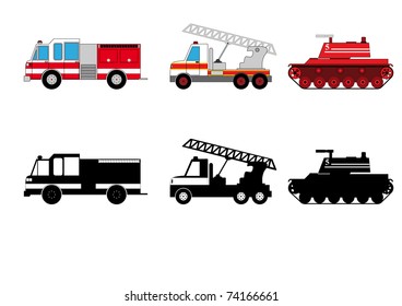 Fireman transportation