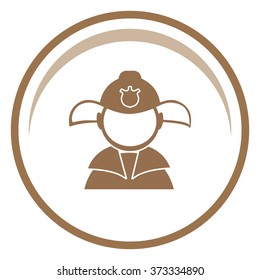 Fireman vector icon