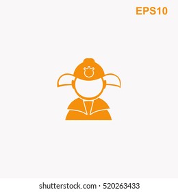 Fireman vector icon