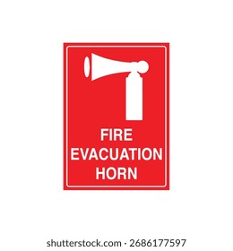 Fireman's Switch Location Sign Vertical Vector Graphic with Red Border and Icon