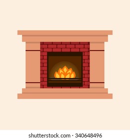 fireplace