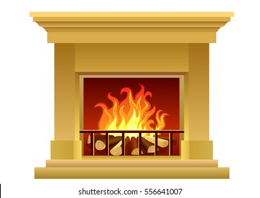 fireplace