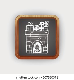 Fireplace doodle