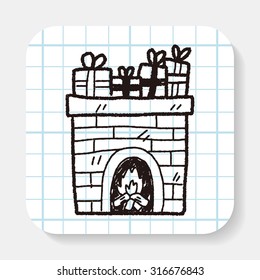 Fireplace doodle