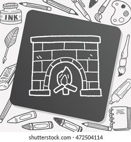 Fireplace doodle