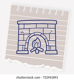 Fireplace doodle