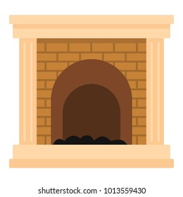 Fireplace for fire icon. Cartoon illustration of fireplace for fire vector icon for web