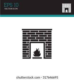 fireplace icon
