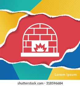 Fireplace icon