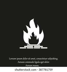 fireplace icon