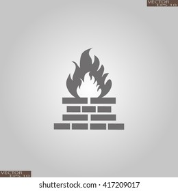 fireplace icon
