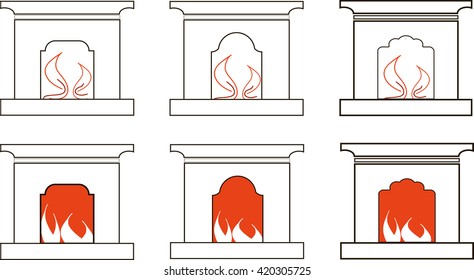 Fireplace icon