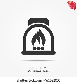 Fireplace icon