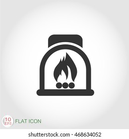 Fireplace icon