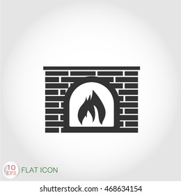 Fireplace icon