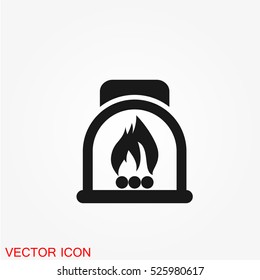 Fireplace icon