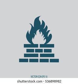 fireplace icon