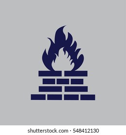 fireplace icon