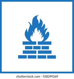 fireplace icon