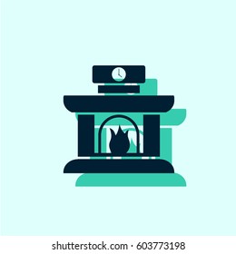 Fireplace icon