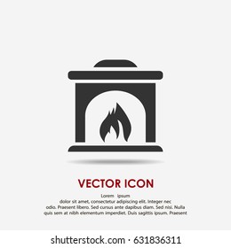 Fireplace icon