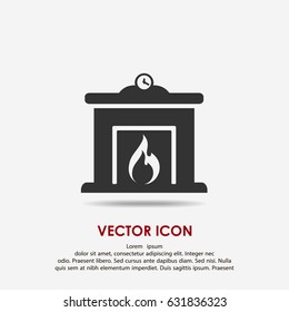 Fireplace icon