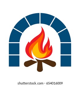 fireplace icon