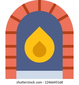 fireplace interior firewood 