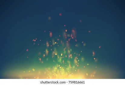 Fireplace vector christmas background. Colorful warm fire. Heat flame lighting