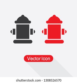 Fireplug Icon Vector Illustration Eps10
